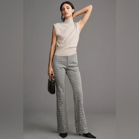 Anthropologie Knit Hiking Bootcut Pants Size XL Academia Preppy NWT - Picture 14 of 15